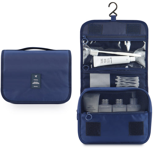 KEVIORE HangSmart™ Hanging Travel Toiletry Bag | Waterproof Cosmetic Organizer with Hook | Multipurpose Makeup & Toiletry Storage | Unisex