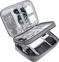 KEVIORE TechVault™ Travel Electronics Organizer Case | Waterproof Cable & Gadget Storage Bag