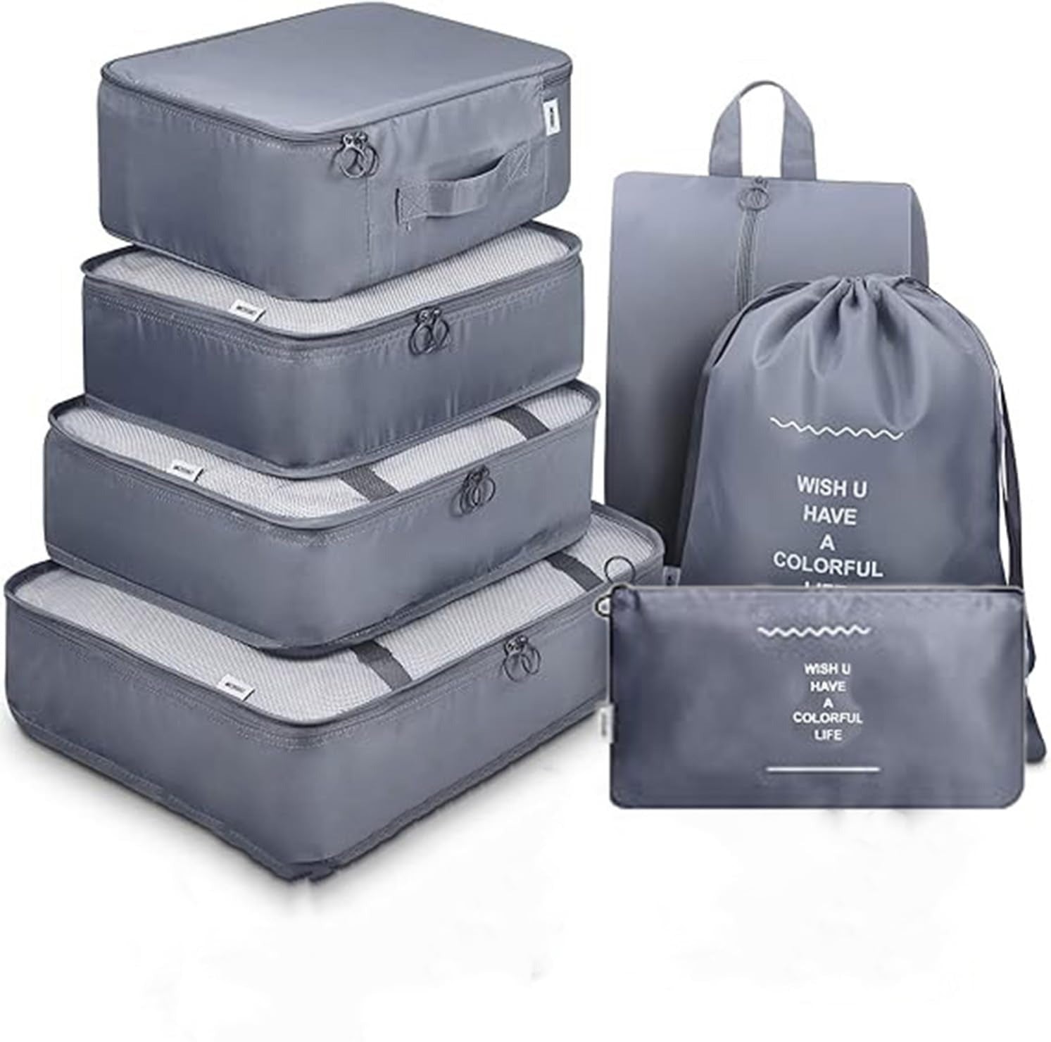 KEVIORE PackSmart™ Packing Cubes Set (7 Pcs)